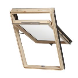 RoofLITE MOE B1000 M4A Pine Means of Escape Roof Window 78x98cm