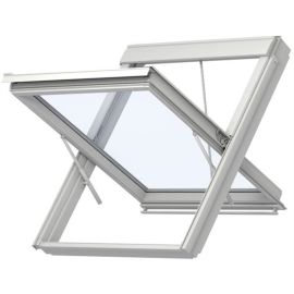 VELUX GGU SK06 SD0L140 White Smoke Ventilation System for Slate 114x118cm