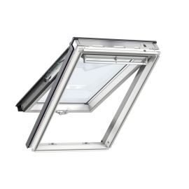 VELUX GPL MK08 2060 White Paint Noise Reduction Top Hung Roof Window 78x140cm