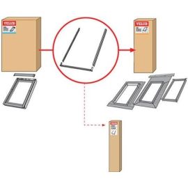 VELUX ZWC CK02 0000T Window Profile Set 55x78cm